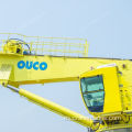 Grúa de cubierta de pluma telescópica de OUO Custom 1.5T, operación flexible y gran rango de trabajo